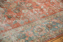 8.5x12.5 Vintage Distressed Mahal Carpet // ONH Item ee003596 Image 11