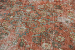 8.5x12.5 Vintage Distressed Mahal Carpet // ONH Item ee003596 Image 12