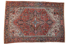 8x11 Vintage Heriz Carpet // ONH Item ee003597