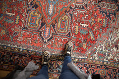 8x11 Vintage Heriz Carpet // ONH Item ee003597 Image 1