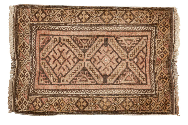 Vintage Belouch Rug Mat / ONH item ee003602