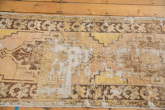 2.5x9.5 Vintage Distressed Oushak Rug Runner // ONH Item ee003606 Image 5