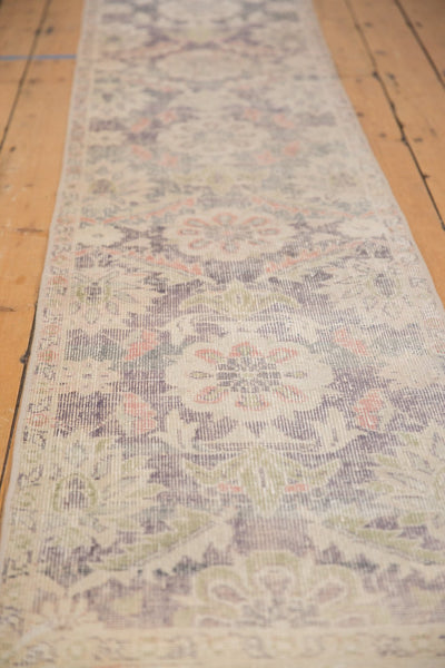 Vintage Distressed Oushak Rug Runner / ONH item ee003607 Image 3
