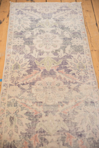 Vintage Distressed Oushak Rug Runner / ONH item ee003607 Image 5
