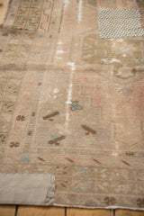 3.5x8.5 Vintage Distressed Patchwork Oushak Rug Runner // ONH Item ee003608 Image 10