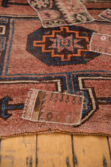3.5x11 Vintage Distressed Patchwork Kars Rug Runner // ONH Item ee003611 Image 4
