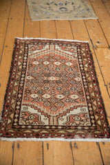 2x3 Vintage Distressed Hamadan Rug Mat // ONH Item ee003615 Image 3