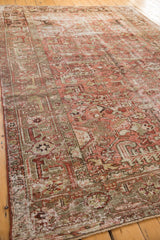 7x10.5 Vintage Distressed Heriz Carpet // ONH Item ee003616 Image 10