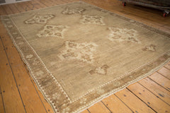 Vintage Distressed Oushak Carpet / ONH item ee003617 Image 6