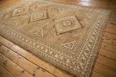 6.5x10.5 Vintage Distressed Oushak Carpet // ONH Item ee003618 Image 2
