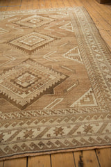 6.5x10.5 Vintage Distressed Oushak Carpet // ONH Item ee003618 Image 4