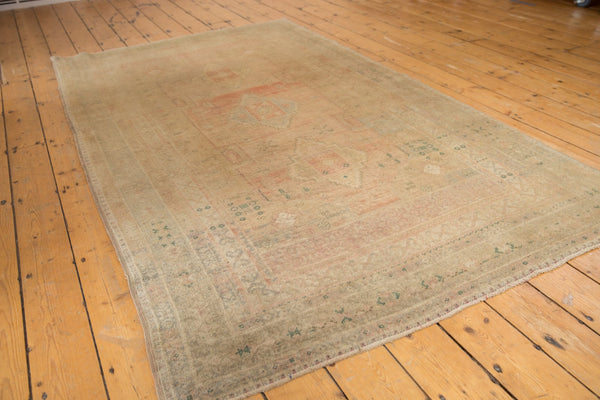 5x8.5 Vintage Distressed Oushak Carpet // ONH Item ee003619 Image 2