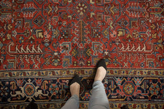 6.5x9 Vintage Heriz Carpet // ONH Item ee003627 Image 1