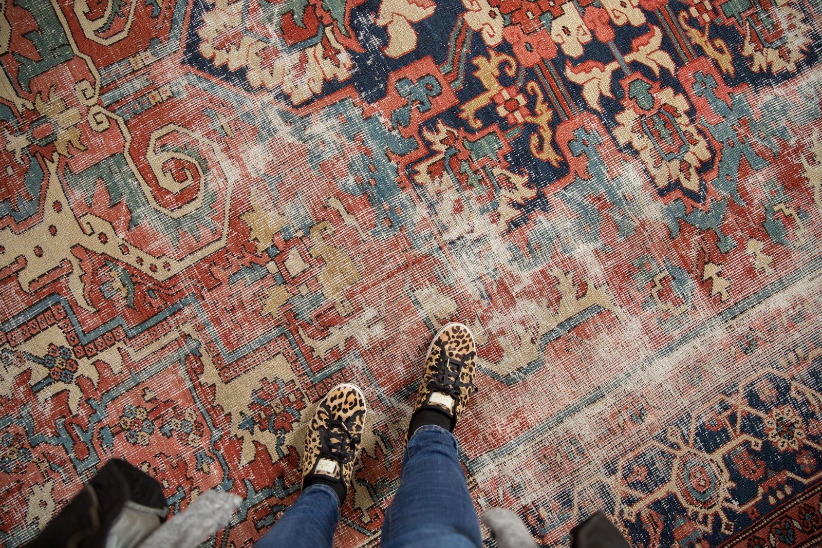 9.5x12 Vintage Heriz Carpet // ONH Item ee003628 Image 1