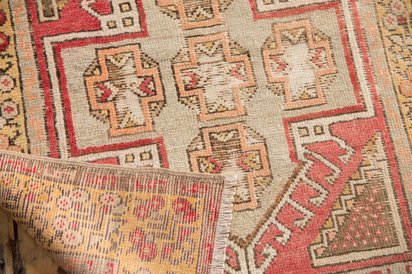 3x9.5 Vintage Distressed Oushak Rug Runner // ONH Item ee003629 Image 10