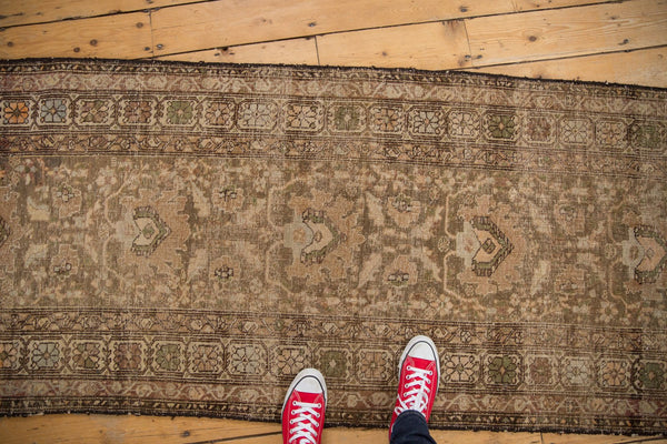 3x13.5 Antique Northwest Persian Rug Runner // ONH Item ee003631 Image 1