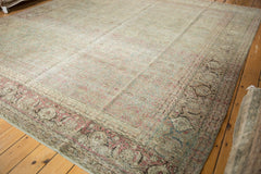 Vintage Distressed Tabriz Square Carpet / ONH item ee003635 Image 7