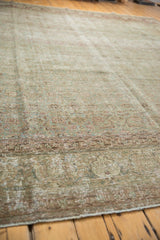 Vintage Distressed Tabriz Square Carpet / ONH item ee003635 Image 10