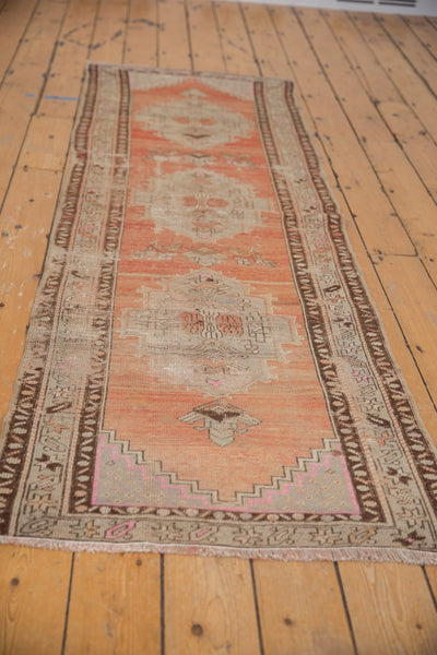 2.5x8 Vintage Distressed Oushak Rug Runner // ONH Item ee003636 Image 3