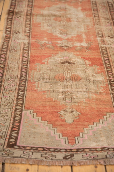 2.5x8 Vintage Distressed Oushak Rug Runner // ONH Item ee003636 Image 7