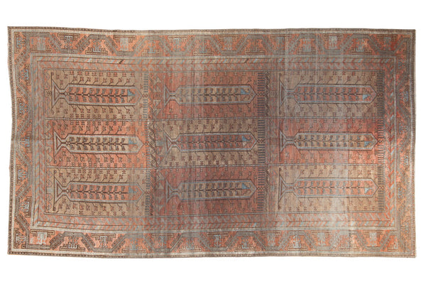 5.5x10 Vintage Distressed Belouch Carpet // ONH Item ee003639