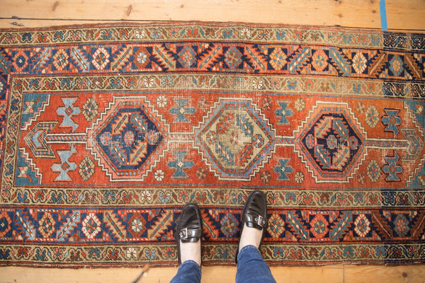 3x6 Vintage Heriz Rug Runner // ONH Item ee003642 Image 1