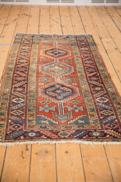 3x6 Vintage Heriz Rug Runner // ONH Item ee003642 Image 6