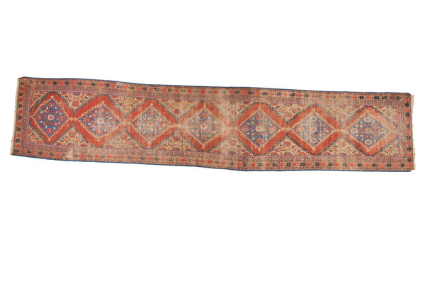 3x15 Antique Mahal Rug Runner // ONH Item ee003646