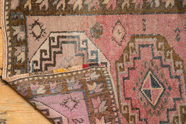 Vintage Distressed Oushak Square Rug Mat / ONH item ee003677 Image 6