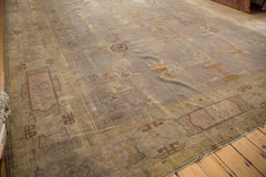Vintage Distressed Art Deco Carpet / ONH item ee003684 Image 4