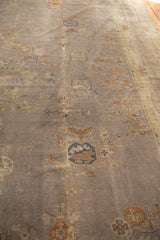 Vintage Distressed Art Deco Carpet / ONH item ee003684 Image 9