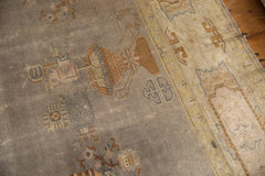 Vintage Distressed Art Deco Carpet / ONH item ee003684 Image 11