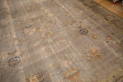 Vintage Distressed Art Deco Carpet / ONH item ee003684 Image 15
