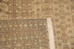 Vintage Distressed Bokhara Carpet / ONH item ee003689 Image 12