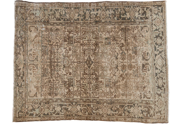 6.5x8 Vintage Distressed Mehrivan Carpet // ONH Item ee003692