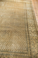 6.5x10.5 Vintage Distressed Mir Sarouk Carpet // ONH Item ee003695 Image 10