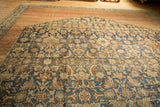 Intricate Herati and shadow gul pattern on the distressed Bibikabad carpet.