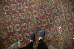 7.5x10.5 Antique Turkmen Carpet // ONH Item ee003700 Image 1