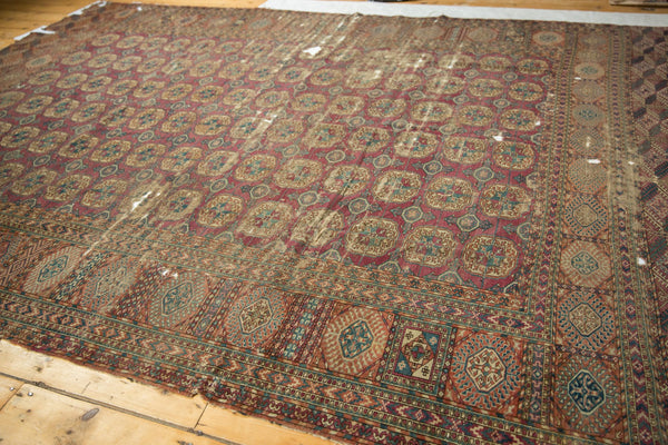 7.5x10.5 Antique Turkmen Carpet // ONH Item ee003700 Image 2