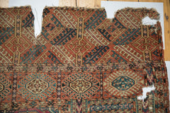 7.5x10.5 Antique Turkmen Carpet // ONH Item ee003700 Image 10