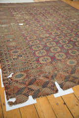 7.5x10.5 Antique Turkmen Carpet // ONH Item ee003700 Image 11
