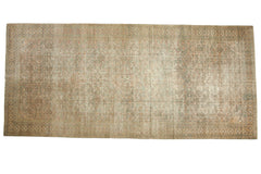 7.5x16.5 Antique Distressed Khorassan Carpet Runner // ONH Item ee003705