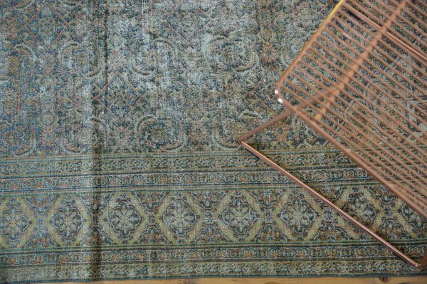 7.5x16.5 Antique Distressed Khorassan Carpet Runner // ONH Item ee003705 Image 4