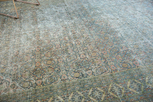 7.5x16.5 Antique Distressed Khorassan Carpet Runner // ONH Item ee003705 Image 7