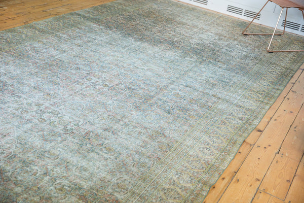 7.5x16.5 Antique Distressed Khorassan Carpet Runner // ONH Item ee003705 Image 12