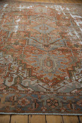 8x11 Antique Distressed Karaja Carpet // ONH Item ee003706 Image 4