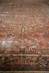 7.5x11 Vintage Distressed Mehrivan Carpet // ONH Item ee003707 Image 7