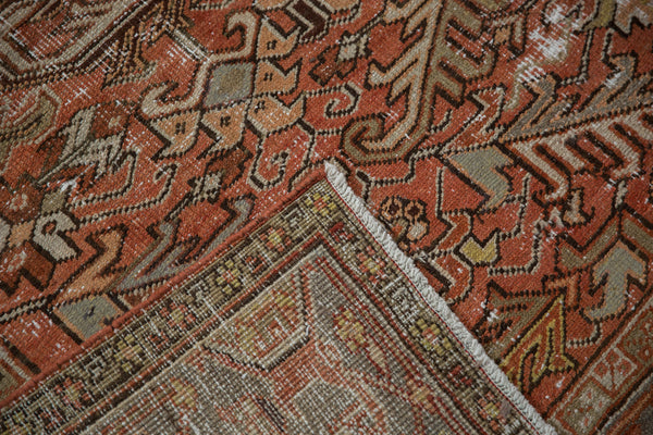 7.5x11 Vintage Distressed Mehrivan Carpet // ONH Item ee003707 Image 14