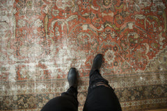 8x10 Vintage Distressed Mahal Carpet // ONH Item ee003708 Image 1