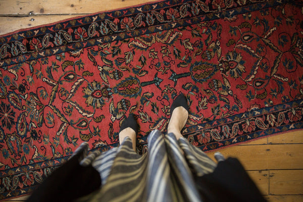 3x16.5 Vintage Lilihan Rug Runner // ONH Item ee003719 Image 1